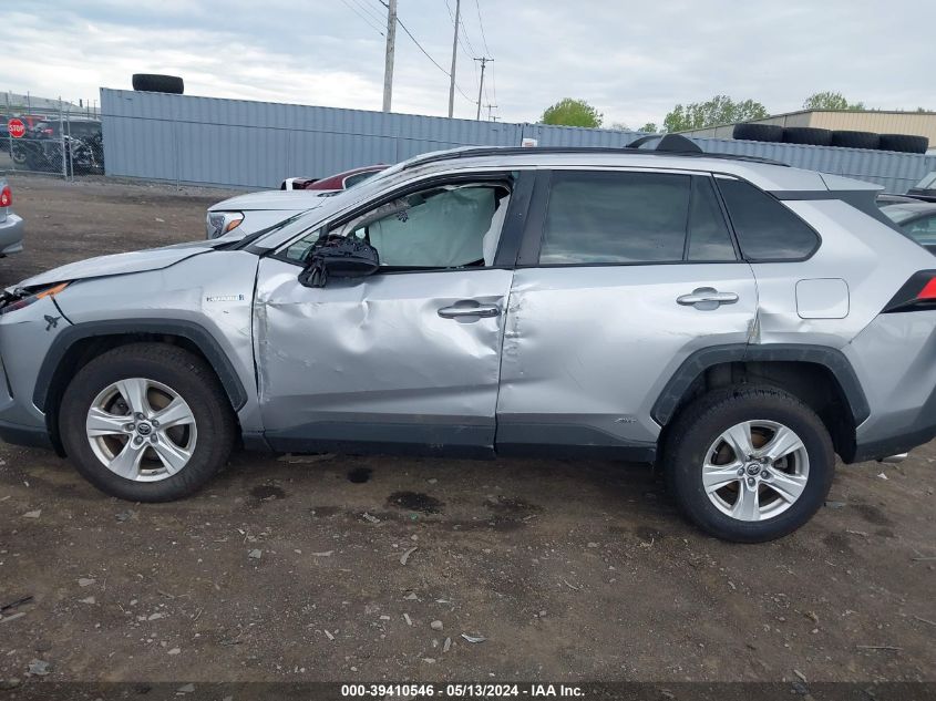 2021 Toyota Rav4 Le Hybrid VIN: 4T3LWRFV2MU020240 Lot: 39410546