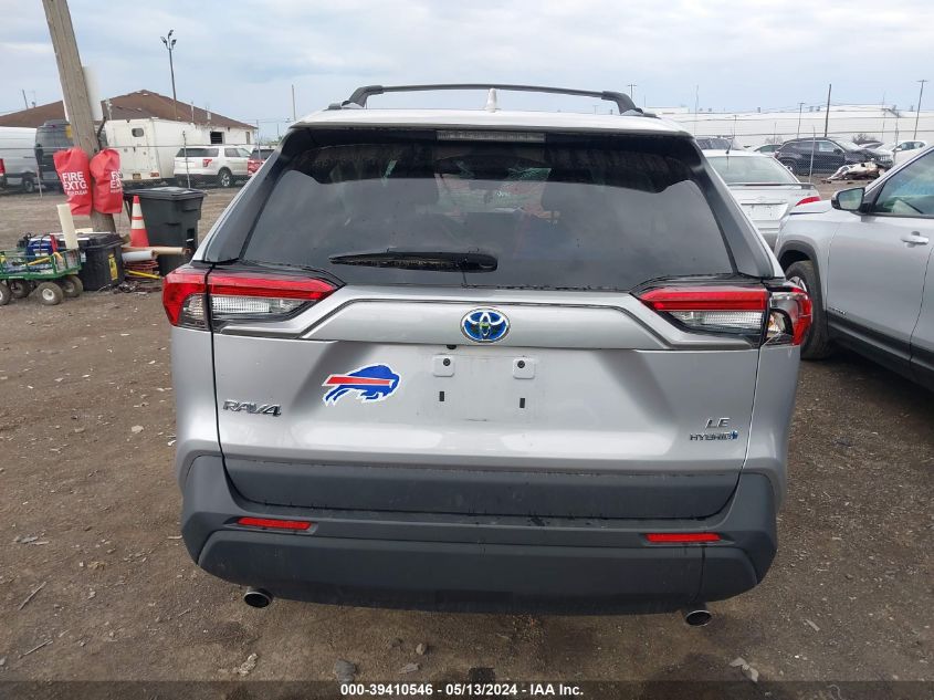 2021 Toyota Rav4 Le Hybrid VIN: 4T3LWRFV2MU020240 Lot: 39410546