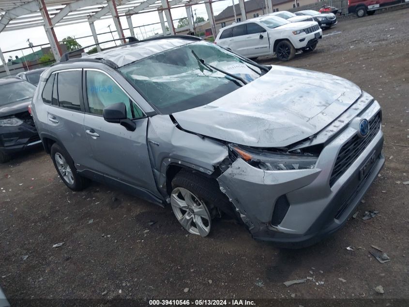 2021 Toyota Rav4 Le Hybrid VIN: 4T3LWRFV2MU020240 Lot: 39410546