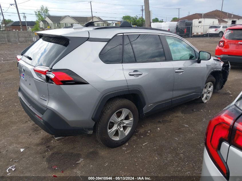 2021 Toyota Rav4 Le Hybrid VIN: 4T3LWRFV2MU020240 Lot: 39410546