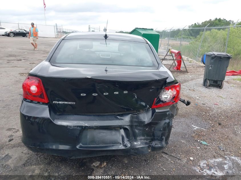 2013 Dodge Avenger Se VIN: 1C3CDZAB4DN565466 Lot: 39410551