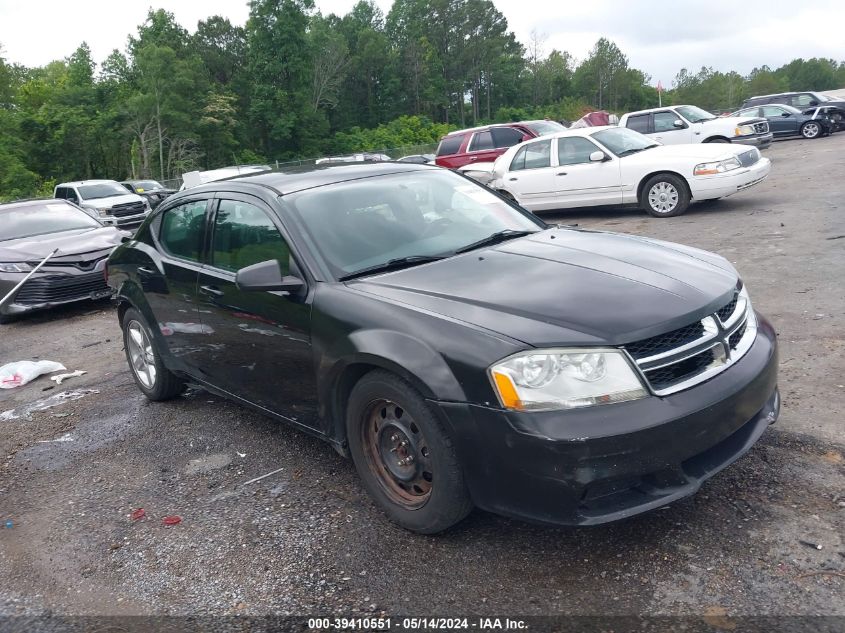 2013 Dodge Avenger Se VIN: 1C3CDZAB4DN565466 Lot: 39410551