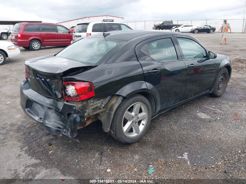 2013 Dodge Avenger Se VIN: 1C3CDZAB4DN565466 Lot: 39410551