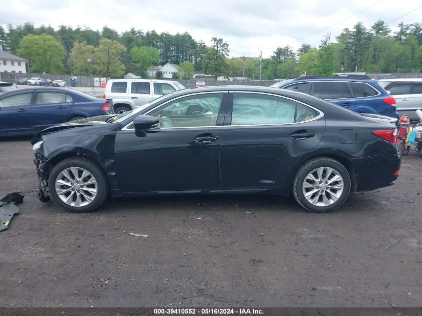 2013 Lexus Es 300H VIN: JTHBW1GG2D2011090 Lot: 39410552