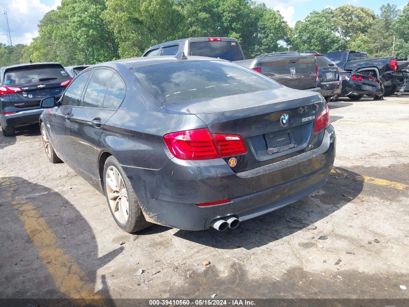 2011 BMW 528I VIN: WBAFR1C57BC260133 Lot: 39410560