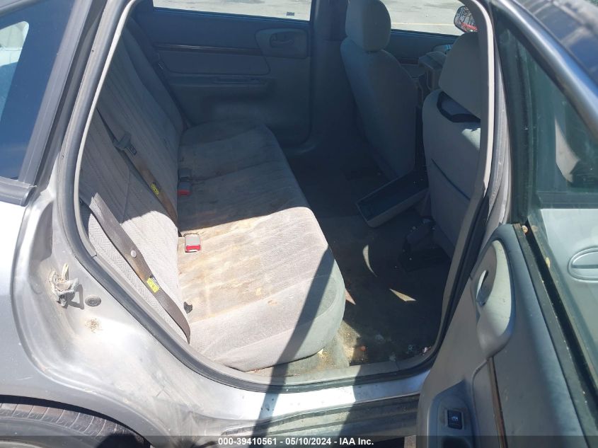 2005 Chevrolet Impala VIN: 2G1WF52E259143861 Lot: 39410561