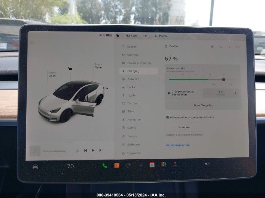 2021 TESLA MODEL Y - 5YJYGDEE3MF274004