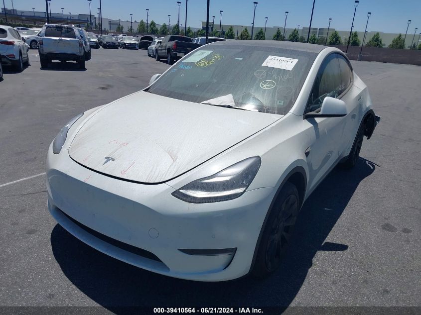 2021 TESLA MODEL Y - 5YJYGDEE3MF274004