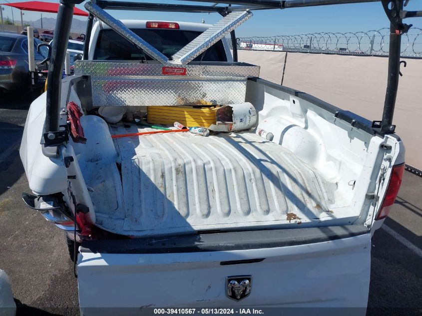 2022 Ram 1500 Classic Tradesman Regular Cab 4X2 8' Box VIN: 3C6JRDT0NG347100 Lot: 39410567