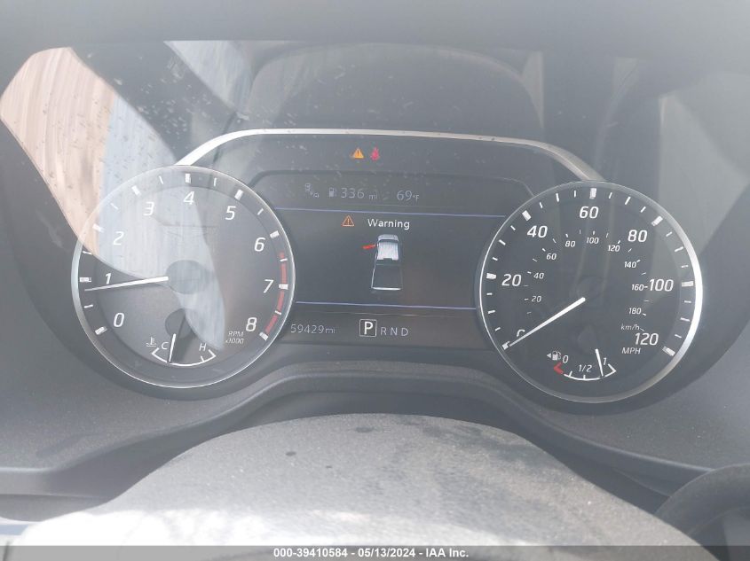 2021 Nissan Titan Sv 4X2 VIN: 1N6AA1EE7MN529060 Lot: 39410584