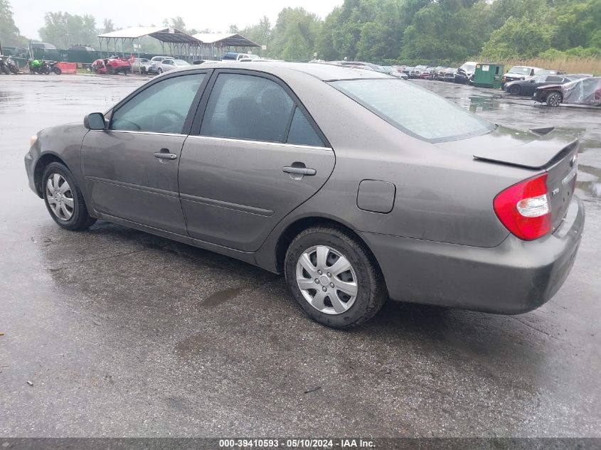 2003 Toyota Camry Le VIN: 4T1BE32KX3U651560 Lot: 39410593