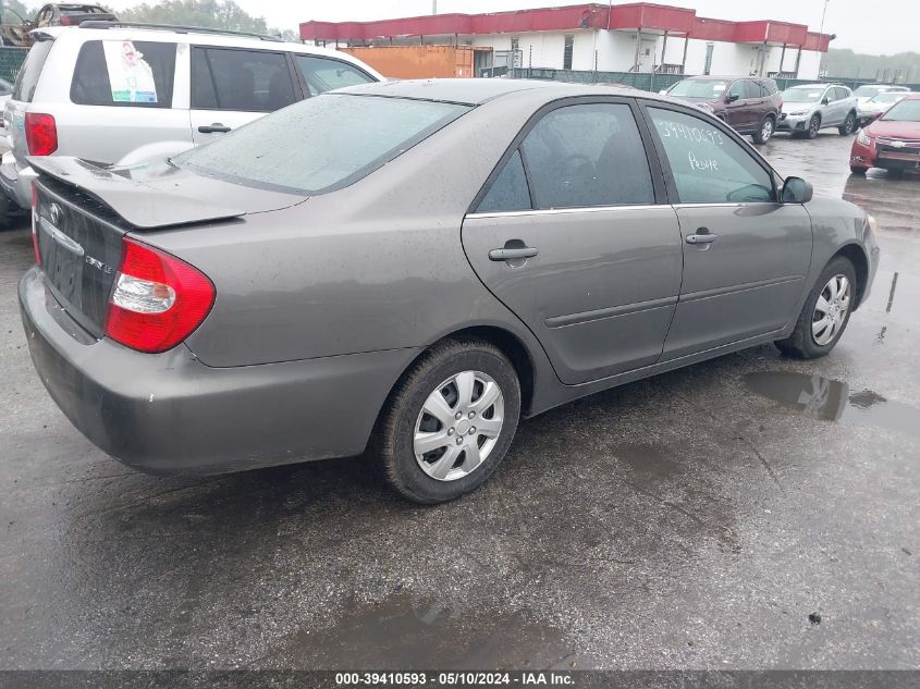 2003 Toyota Camry Le VIN: 4T1BE32KX3U651560 Lot: 39410593