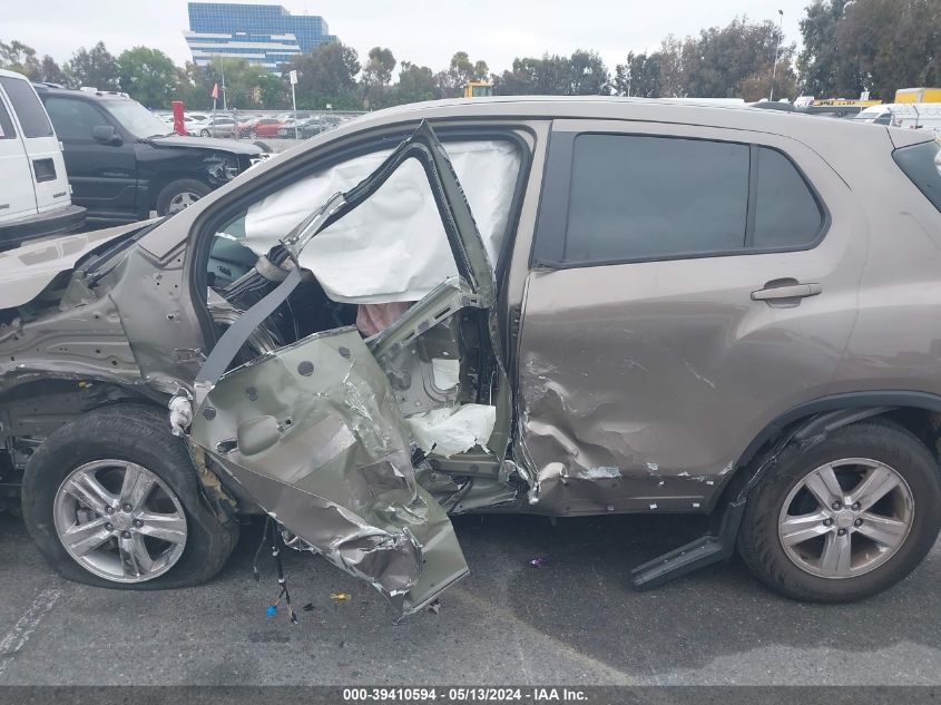 2022 Chevrolet Trax Fwd Ls VIN: KL7CJKSM5NB516286 Lot: 39410594