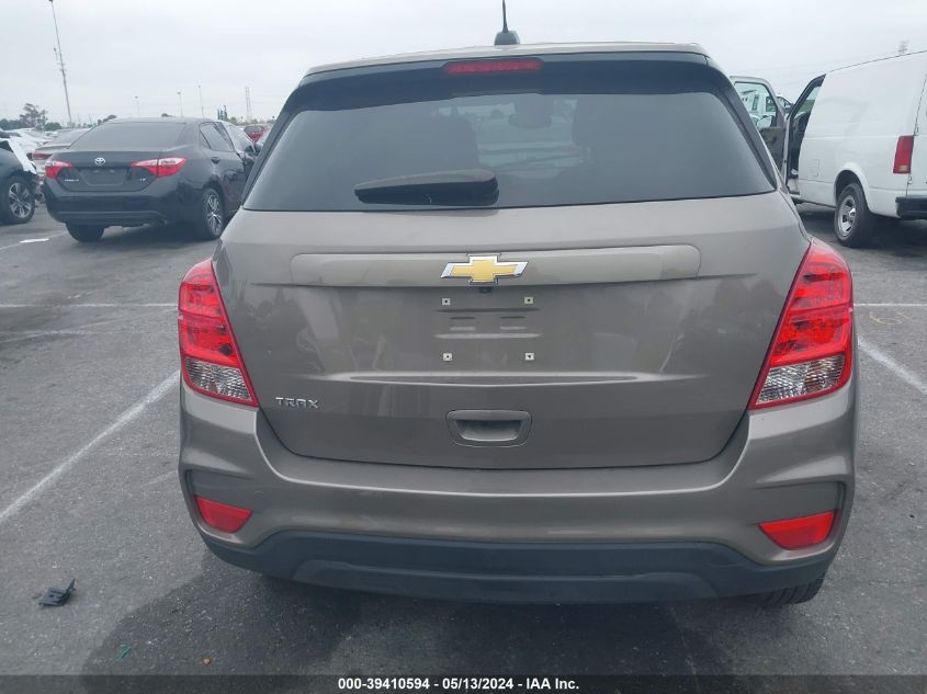 2022 Chevrolet Trax Fwd Ls VIN: KL7CJKSM5NB516286 Lot: 39410594