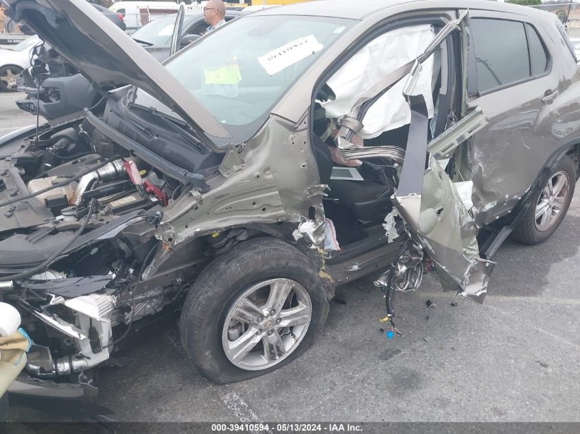 2022 Chevrolet Trax Fwd Ls VIN: KL7CJKSM5NB516286 Lot: 39410594