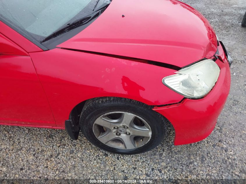 2004 Honda Civic Ex VIN: 1HGEM22914L019258 Lot: 39410600