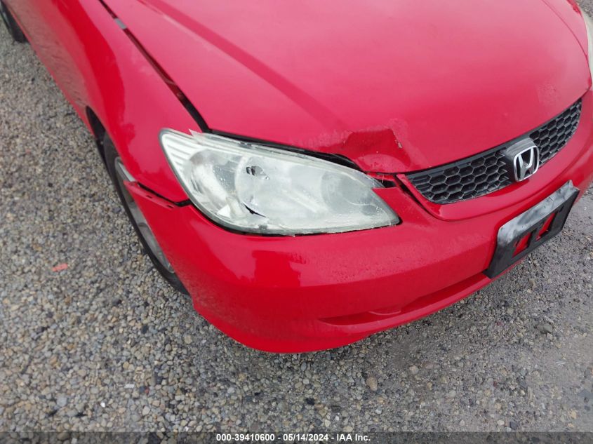 2004 Honda Civic Ex VIN: 1HGEM22914L019258 Lot: 39410600