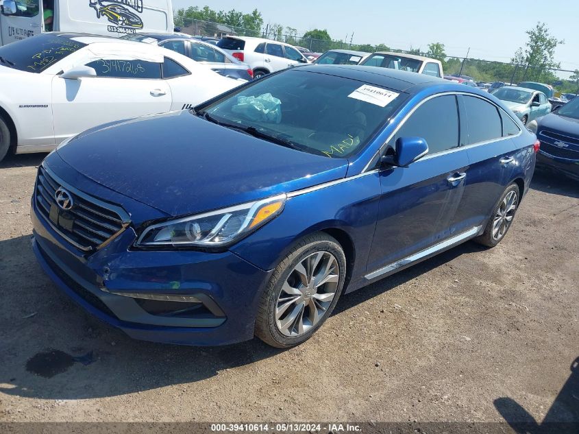 2015 Hyundai Sonata Sport/Limited VIN: 5NPE34AB1FH135892 Lot: 39410614