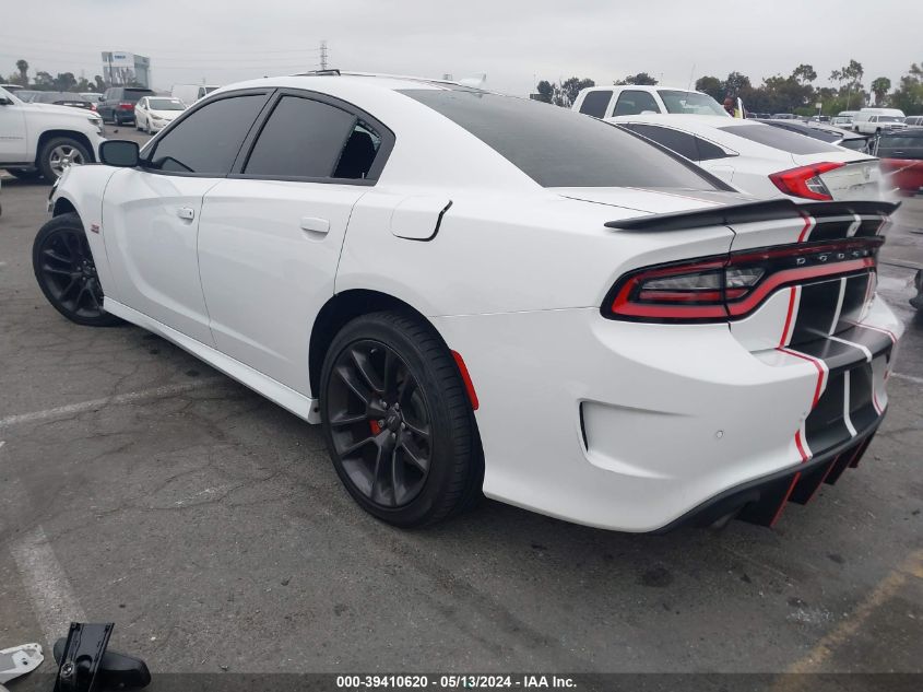 2022 Dodge Charger Scat Pack VIN: 2C3CDXGJXNH108075 Lot: 39410620