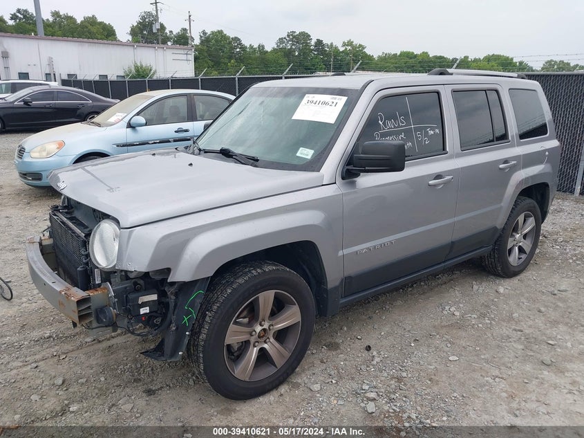 2016 JEEP PATRIOT HIGH ALTITUDE EDITION - 1C4NJRFB7GD658627