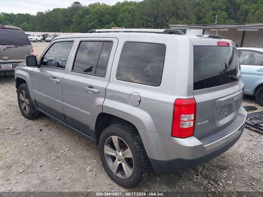 2016 JEEP PATRIOT HIGH ALTITUDE EDITION - 1C4NJRFB7GD658627