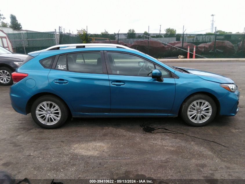 2017 Subaru Impreza 2.0I Premium VIN: 4S3GTAB68H3715972 Lot: 39410622