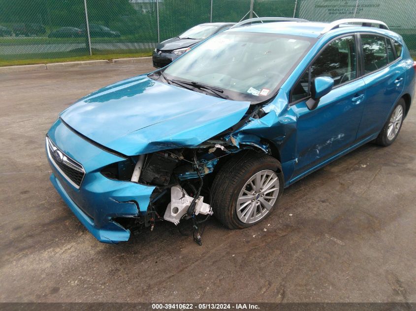 2017 Subaru Impreza 2.0I Premium VIN: 4S3GTAB68H3715972 Lot: 39410622