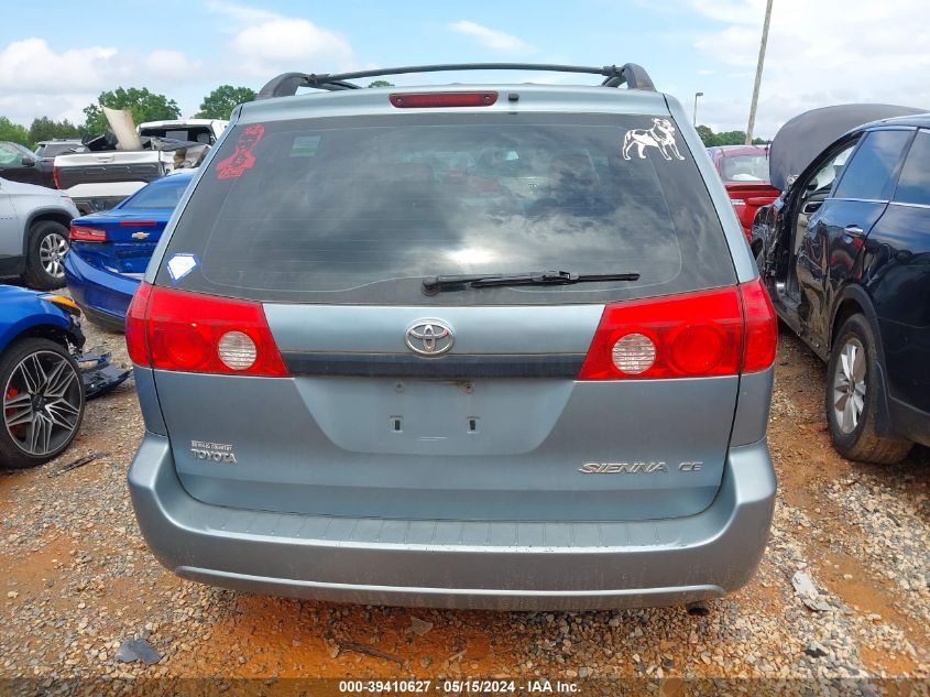 2008 Toyota Sienna Ce VIN: 5TDZK23C28S197006 Lot: 39410627