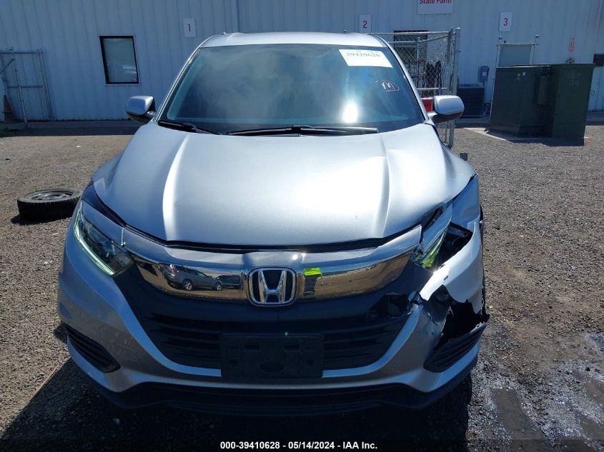 2019 Honda Hr-V Lx VIN: 3CZRU6H37KG700457 Lot: 39410628