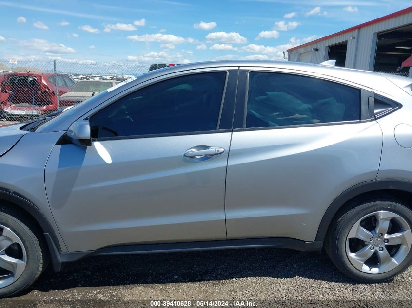 2019 Honda Hr-V Lx VIN: 3CZRU6H37KG700457 Lot: 39410628