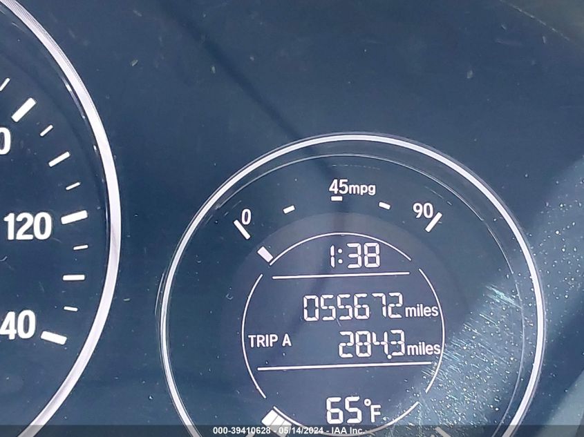 2019 Honda Hr-V Lx VIN: 3CZRU6H37KG700457 Lot: 39410628