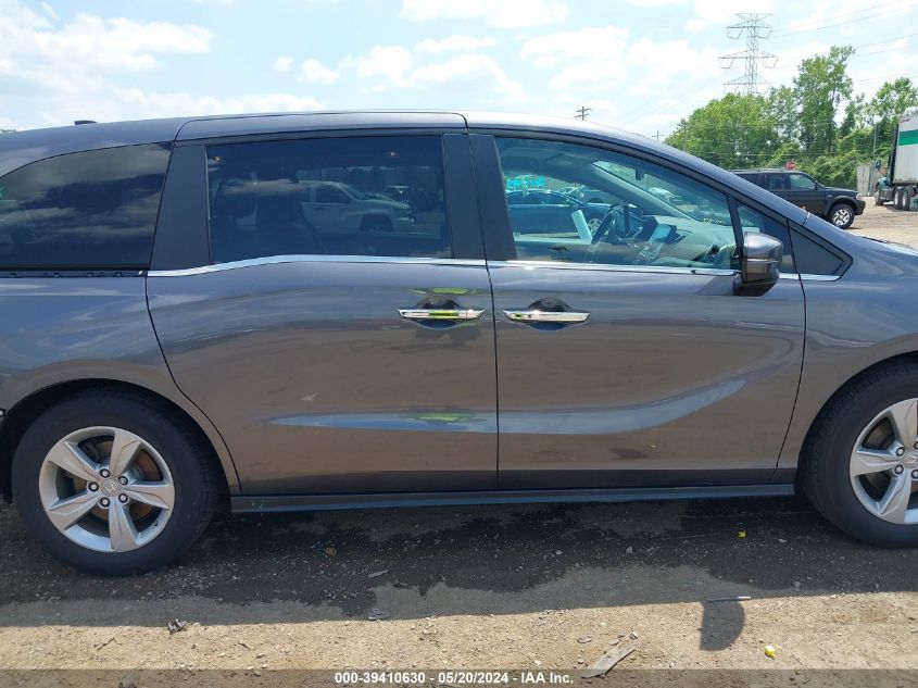 2020 Honda Odyssey Ex-L/Ex-L W/Navi Res VIN: 5FNRL6H79LB011281 Lot: 39410630