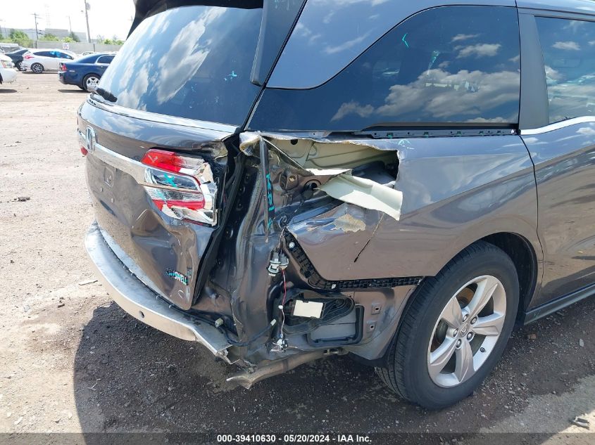2020 Honda Odyssey Ex-L/Ex-L W/Navi Res VIN: 5FNRL6H79LB011281 Lot: 39410630