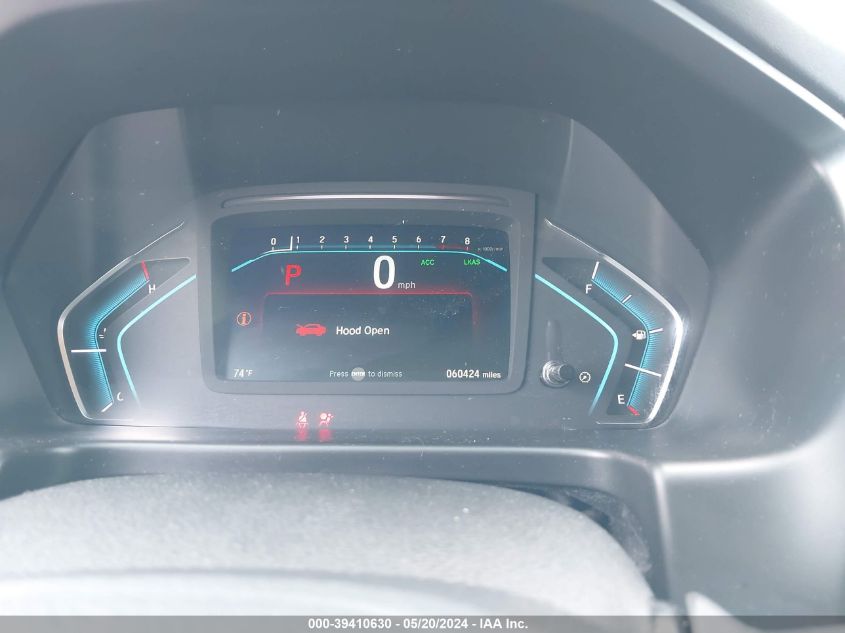 2020 Honda Odyssey Ex-L/Ex-L W/Navi Res VIN: 5FNRL6H79LB011281 Lot: 39410630