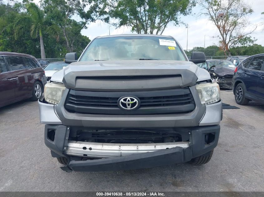 2014 Toyota Tundra Sr V6 VIN: 5TFRU5F18EX033058 Lot: 39410638