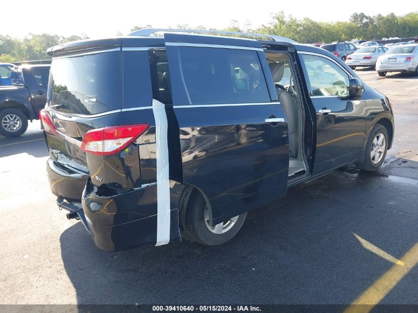 2014 Nissan Quest VIN: JNAE2KP6E9102311 Lot: 39410640