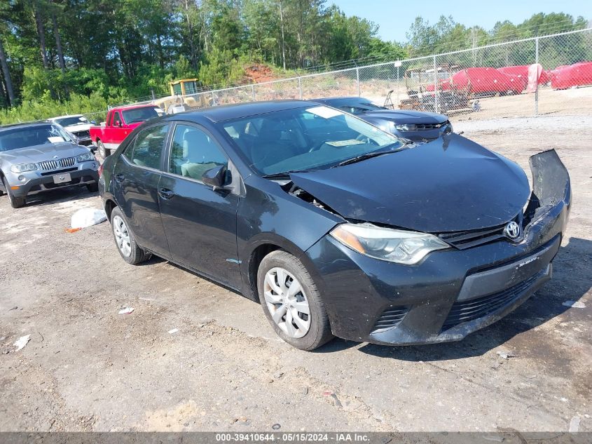 2014 Toyota Corolla Le VIN: 5YFBURHE4EP171011 Lot: 39410644