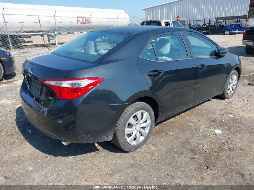 2014 TOYOTA COROLLA L/LE/LE PLS/PRM/S/S PLS - 5YFBURHE4EP171011