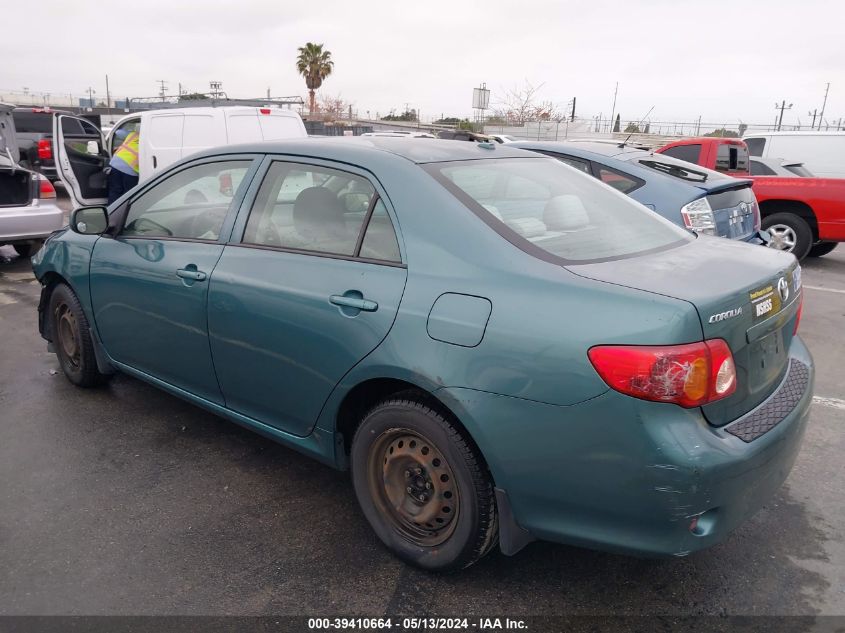 2009 Toyota Corolla Le VIN: 1NXBU40E69Z019203 Lot: 39410664