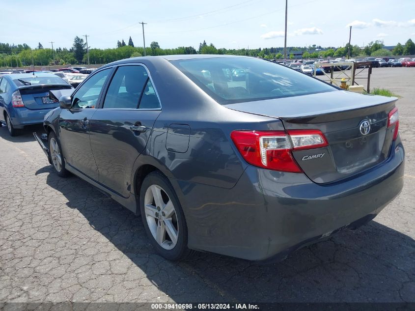 2013 Toyota Camry Se VIN: 4T1BF1FK8DU723661 Lot: 39410698