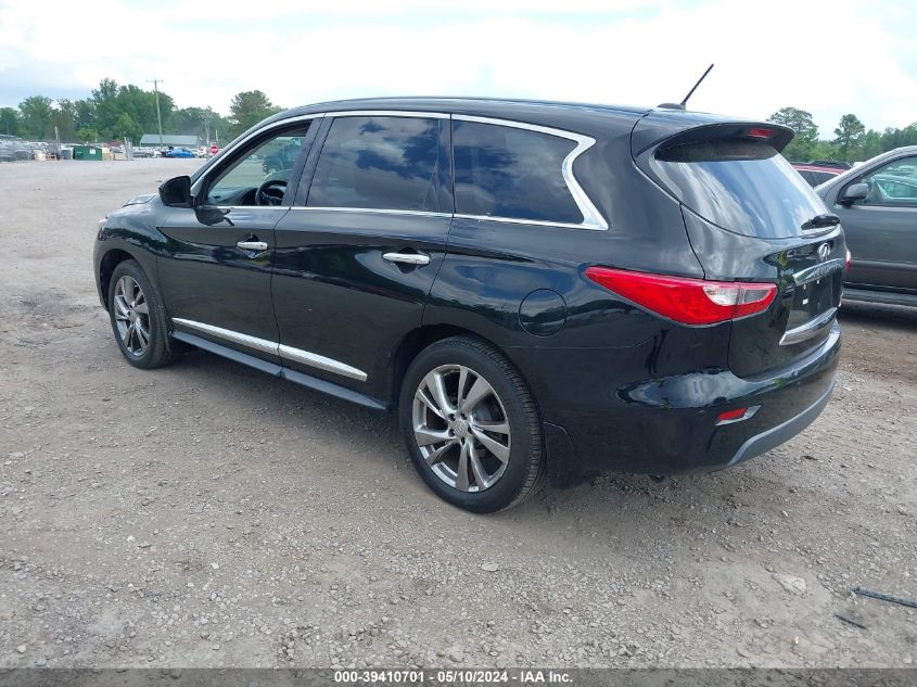 2013 Infiniti Jx35 VIN: 5N1AL0MM4DC324299 Lot: 39410701