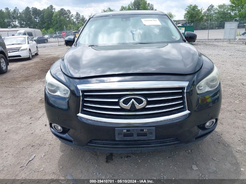 2013 Infiniti Jx35 VIN: 5N1AL0MM4DC324299 Lot: 39410701