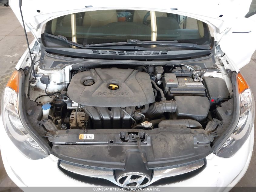 2013 Hyundai Elantra Gls VIN: 5NPDH4AE8DH452329 Lot: 39410710