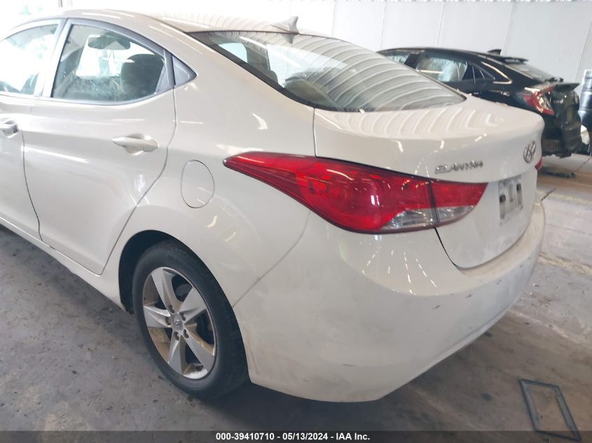 2013 Hyundai Elantra Gls VIN: 5NPDH4AE8DH452329 Lot: 39410710