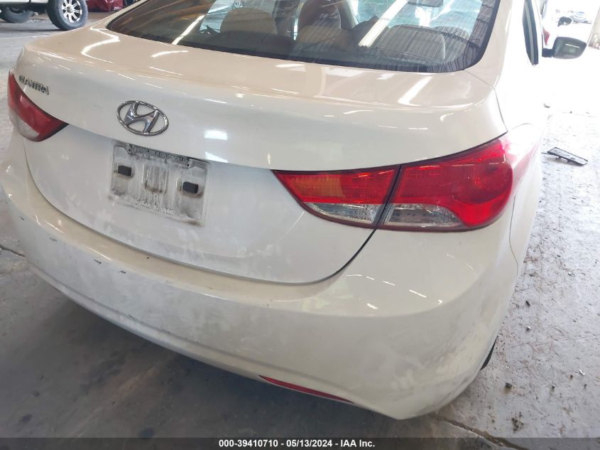 2013 Hyundai Elantra Gls VIN: 5NPDH4AE8DH452329 Lot: 39410710