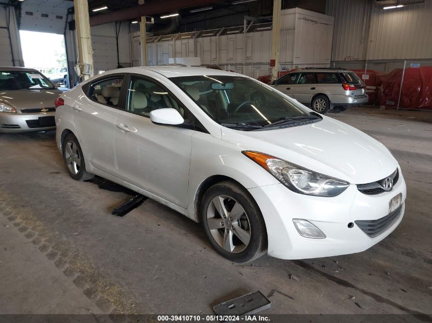 2013 Hyundai Elantra Gls VIN: 5NPDH4AE8DH452329 Lot: 39410710