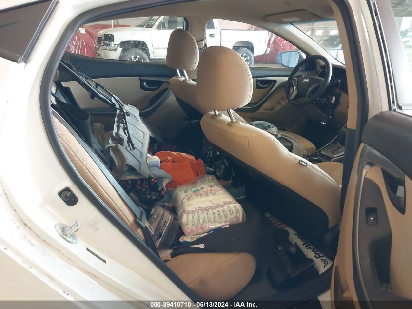 2013 Hyundai Elantra Gls VIN: 5NPDH4AE8DH452329 Lot: 39410710