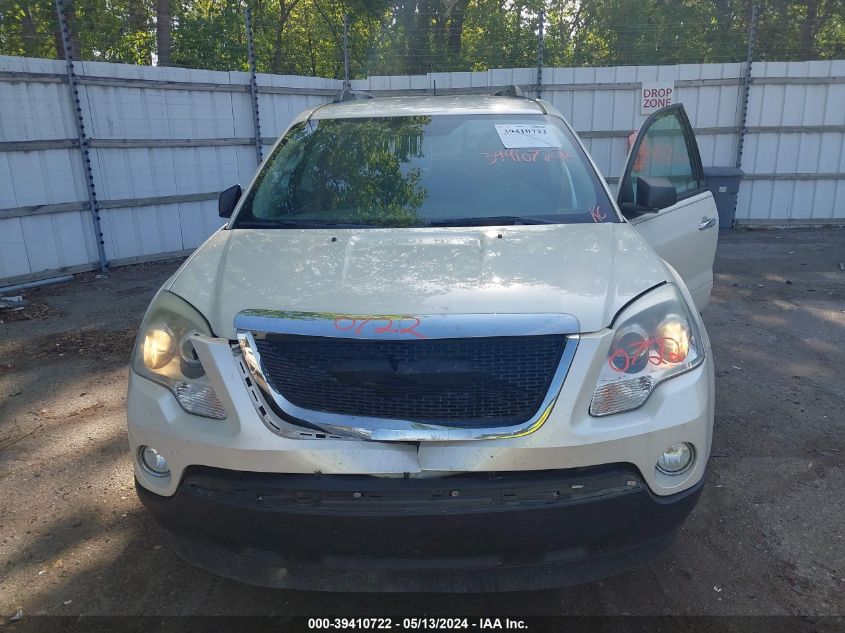 2012 GMC Acadia Sle VIN: 1GKKRPED8CJ166370 Lot: 39410722