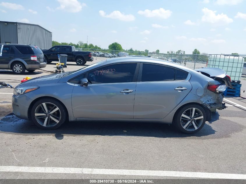 2017 Kia Forte Ex VIN: 3KPFL4A86HE128419 Lot: 39410730