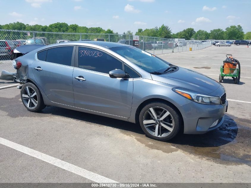 2017 Kia Forte Ex VIN: 3KPFL4A86HE128419 Lot: 39410730